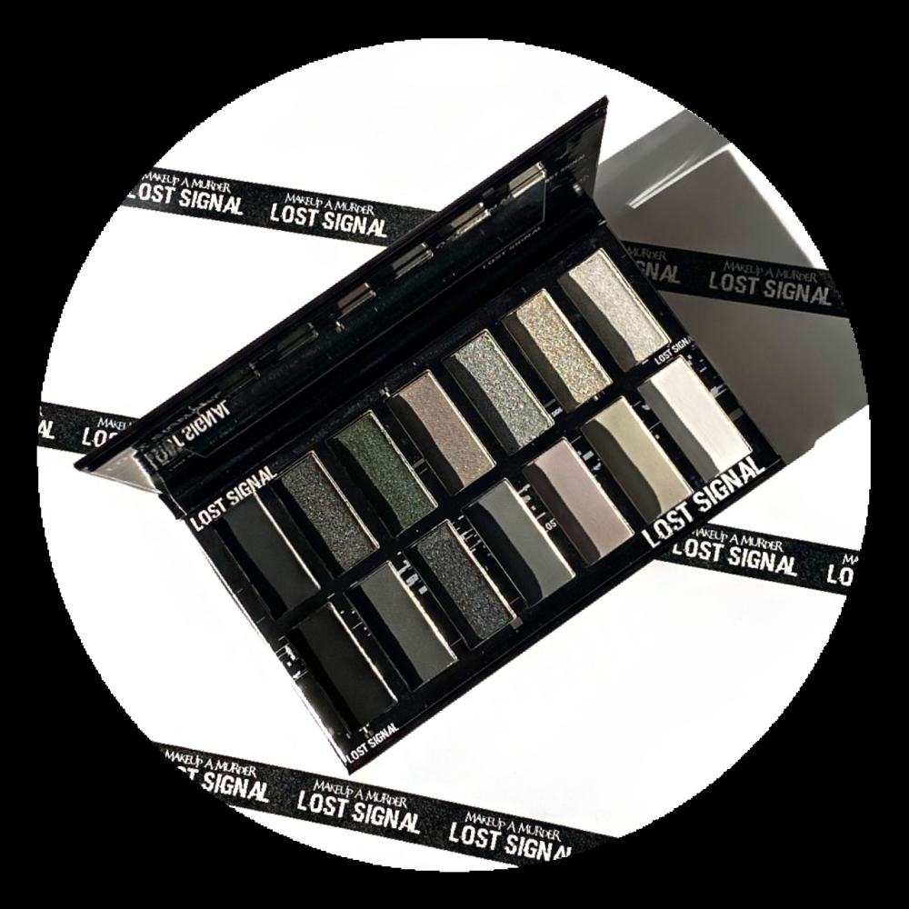 Makeup a murder - Lost Signal Oogschaduw palette - Grijs